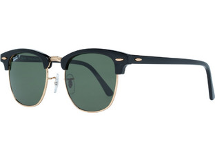 Ray-Ban RB3016 901/58 Ανδρικά Γυαλιά Ηλίου Τετράγωνα Κοκάλινα Μαύρα με Μαύρο Polarized Φακό