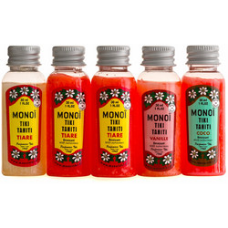 Monoi Tiki Tahiti Bronzants Kit Λάδι Μαυρίσματος Σώματος 5x30ml