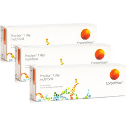 Cooper Vision Proclear Multifocal Ημερήσιοι Φακοί Επαφής Πολυεστιακοί 90τμχ