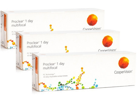 Cooper Vision Proclear Multifocal Ημερήσιοι Φακοί Επαφής Πολυεστιακοί 90τμχ