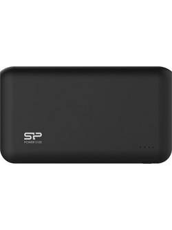 Silicon S100 Power Bank 10000mAh με 2 Θύρες USB-A Black