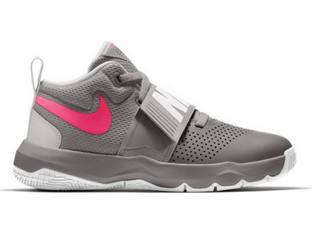 Nike Team Hustle D 8 GS Παιδικά Αθλητικά Παπούτσια για Μπάσκετ Ανθρακί 881941-011