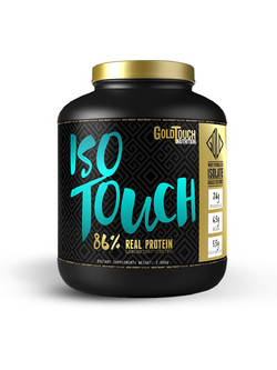 Gold Touch Nutrition ISO Touch Premium 86% Strawberry Πρωτεΐνη Ορού Γάλακτος Γράμμωσης Χωρίς Λακτόζη 2kg