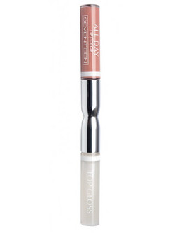 Seventeen All Day & Top Gloss 31 Nude Long Lasting Liquid Κραγιόν 10ml