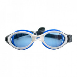 Speedo Futura Biofuse Flexiseal Junior Παιδικά Γυαλάκια Κολύμβησης Αντιθαμβωτικά Μπλε Λευκά