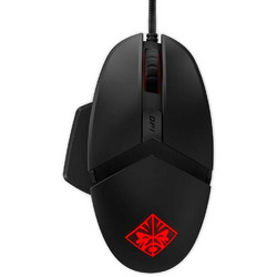 HP Omen Reactor Ενσύρματο Gaming Ποντίκι RGB 16000 DPI Black