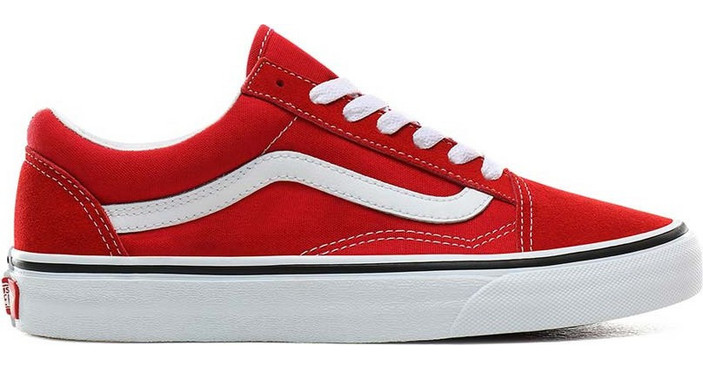 vans old skool womens red