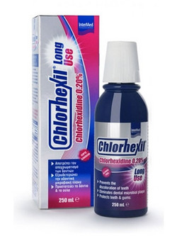 InterMed Chlorhexil 0.20% Long Use Στοματικό Διάλυμα Κατά της Πλάκας & της Περιοδοντίτιδας 250ml
