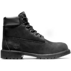 Timberland Παιδικά Μποτάκια Μαύρα Δερμάτινα Αδιάβροχα TB0A1290700