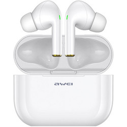 Awei T29 Ακουστικά Bluetooth In Ear Ανθεκτικά στο Νερό White