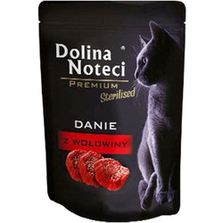Dolina Noteci Premium Sterilised Grain Free with Beef 85gr