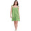 Funky Buddha Mini Καλοκαιρινό Καθημερινό Φόρεμα Lime FBL005-136-13