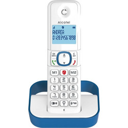 Alcatel F860 Ασύρματο Τηλέφωνο με Ανοιχτή Ακρόαση Μπλε Λευκό