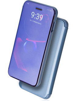 Naxius View Book Case Blue (iPhone 12 Pro Max)