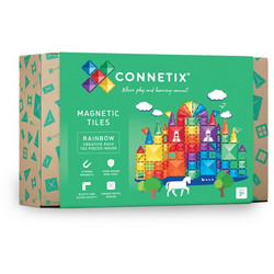 Connetix Magnetic Tiles Rainbow Creative Pack 102τμχ