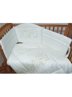 BC Stars Σετ Κούνιας White 3τμχ