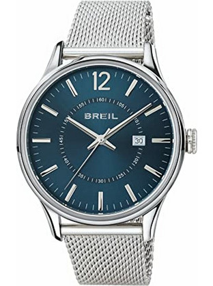 Breil Ανδρικό Ρολόι με Ασημί Μεταλλικό Μπρασελέ TW1560