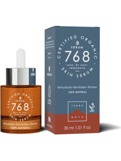 Terranova 768 Organic Skin Ενυδατικό Serum Προσώπου για Ανάπλαση με Βιταμίνη E 30ml