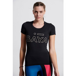 Baya Γυναικείο Αθλητικό T-Shirt Μαύρο 48580-0002