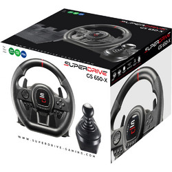 Subsonic Superdrive GS 650-X Τιμονιέρα 270° με Ταχύτητες & Πετάλια για PS4 / Xbox X & Xbox One