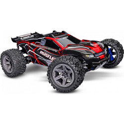 Traxxas Rustler BL-2s TQ Τηλεκατευθυνόμενο Τζιπ Off Road 4WD 1:10 Κόκκινο
