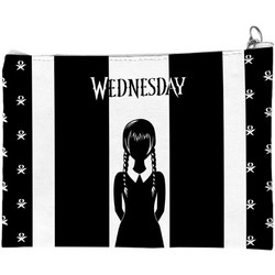 Wednesday Παιδικό Νεσεσέρ 22x15cm Μαύρο Λευκό