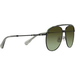 Swarovski SK7005 4010E8 Ανδρικά Γυαλιά Ηλίου Aviator Μεταλλικά Πράσινα με Πράσινο Polarized Φακό