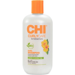 Chi Curly Care Curl Φυτικό Σαμπουάν για Όγκο για Σγουρά Μαλλιά 355ml