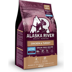 Alaska River Grain Free Kitten Chicken & Turkey 400gr