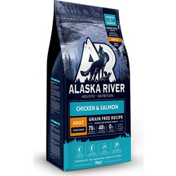 Alaska River Grain Free Adult Large Breed with Chicken & Salmon 3kg