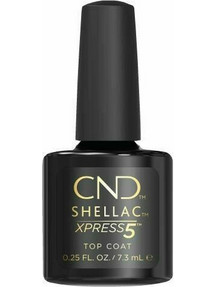 CND Shellac Xpress 5 Top Coat Ημιμόνιμο Βερνίκι Νυχιών 7.3ml