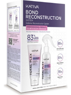 Kativa Total Plex Kit Σετ Θεραπείας Μαλλιών για Επανόρθωση