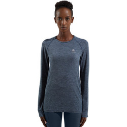 Odlo Running Seamless Γυναικείο Αθλητικό T-Shirt Ανθρακί 313931-21053
