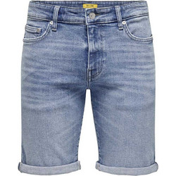 Only & Sons Ανδρική Βερμούδα Τζιν Μπλε 22028772