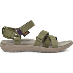Teva Αθλητικά Γυναικεία Σανδάλια Χακί 1116650-OBNC