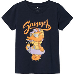 Name It Παιδικό T-Shirt Κοντομάνικο Navy Μπλε 13226048
