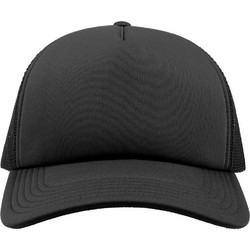 Atlantis RAPP Ανδρικό Καπέλο Jockey με Δίχτυ Snapback Υφασμάτινο Μαύρο