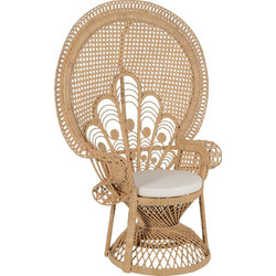 Liberta Elysee Πολυθρόνα Κήπου Rattan Μπεζ 01-3391