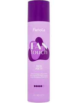 Fanola Fan Touch Eco Fix It Λακ Μαλλιών Πολύ Δυνατό Κράτημα Κράτημα 300ml
