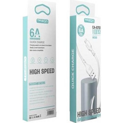 Treqa CA-8752 USB-A to Lightning Cable 1m White 30502116