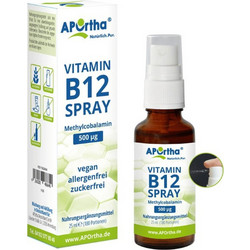 Aportha Vitamin B12 500μg Spray 25ml