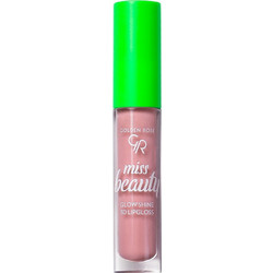 Golden Rose Miss Beauty Glow Shine 3D 2 Baby Pink Lip Gloss 4.5ml
