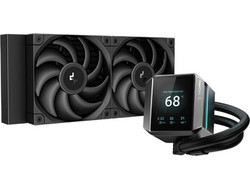 Deepcool Mystique 240 Black Υδρόψυξη CPU 120mm για Socket 115x / AM4 / 1200 / 1700 / AM5