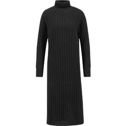 Fynch Hatton Midi Καθημερινό Φόρεμα Μαύρο 2309-7124