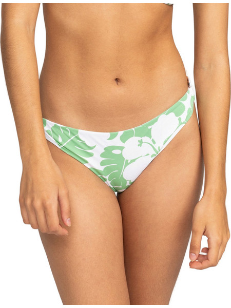 Roxy Bikini Slip Πράσινο Λευκό ERJX404849-GHW8