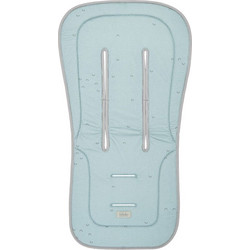 KikkaBoo Stripy Friends Στρώμα Καροτσιού Light Blue