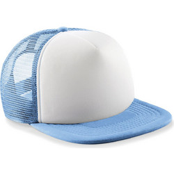 Flexfit Καπέλο Jockey με Δίχτυ Snapback Υφασμάτινο Γαλάζιο B645