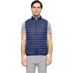 Biston Αμάνικο Ανδρικό Μπουφάν Puffer Navy Μπλε 51-202-003