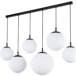 TK Lighting Esme 4792 Κρεμαστό Φωτιστικό Οροφής Ράγα Πολύφωτο Μαύρο