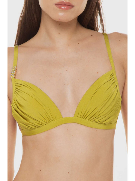 Guess Bikini Top Τριγωνάκι Lime E4GJ40KC690-G8GF